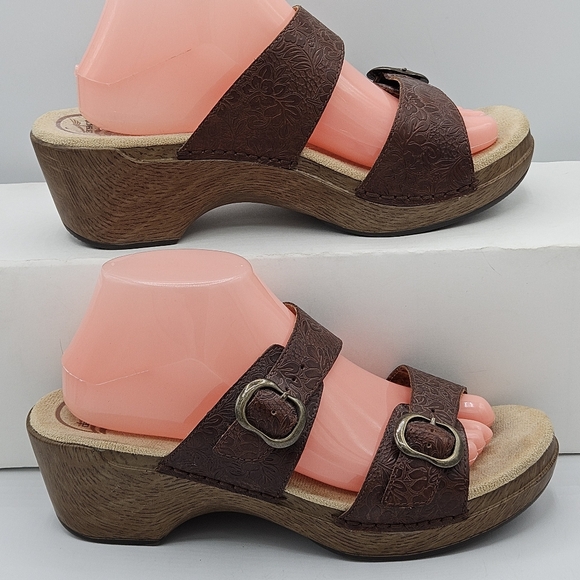 Dansko Sophie leather strap sandals size 41 us size 10.5/11 - Picture 12 of 16